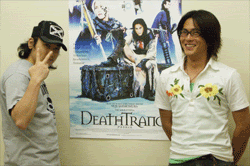 ↑ Mr. Sakaguchi had this attitude from start to finish...